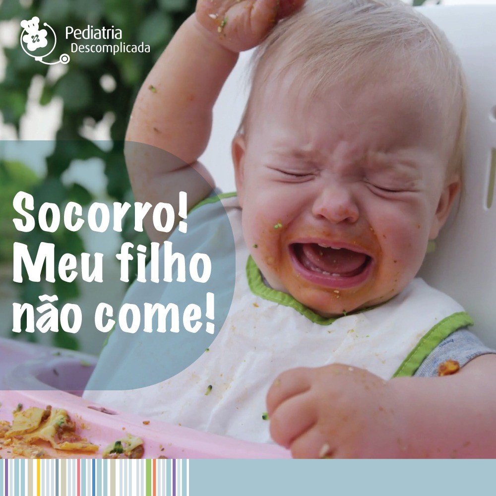 Socorro! Meu filho não come: O que fazer quando isso acontece