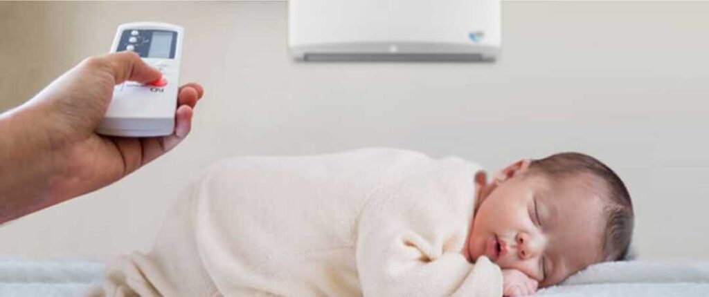 Que calor! Será que ligar o ar condicionado faz mal para o bebê ...