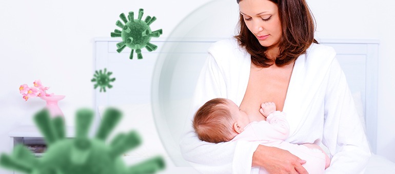 Estudos mostram que o leite materno pode proteger o bebê contra COVID-19!